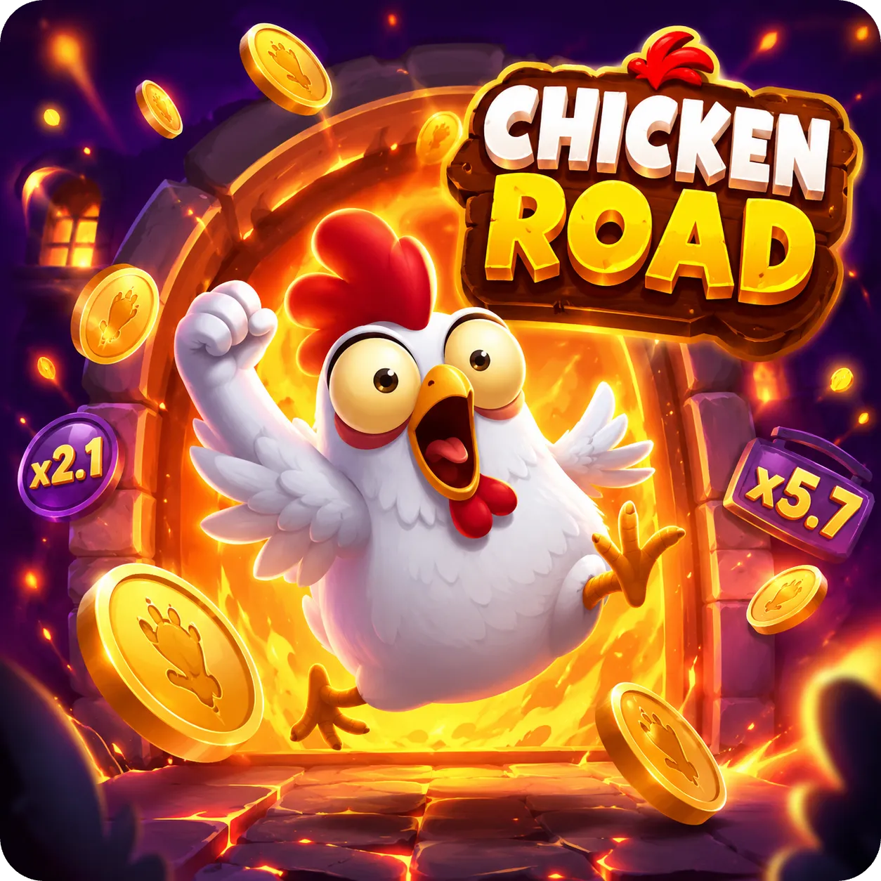 Chicken Road con vincite e moltiplicatori in stile arcade